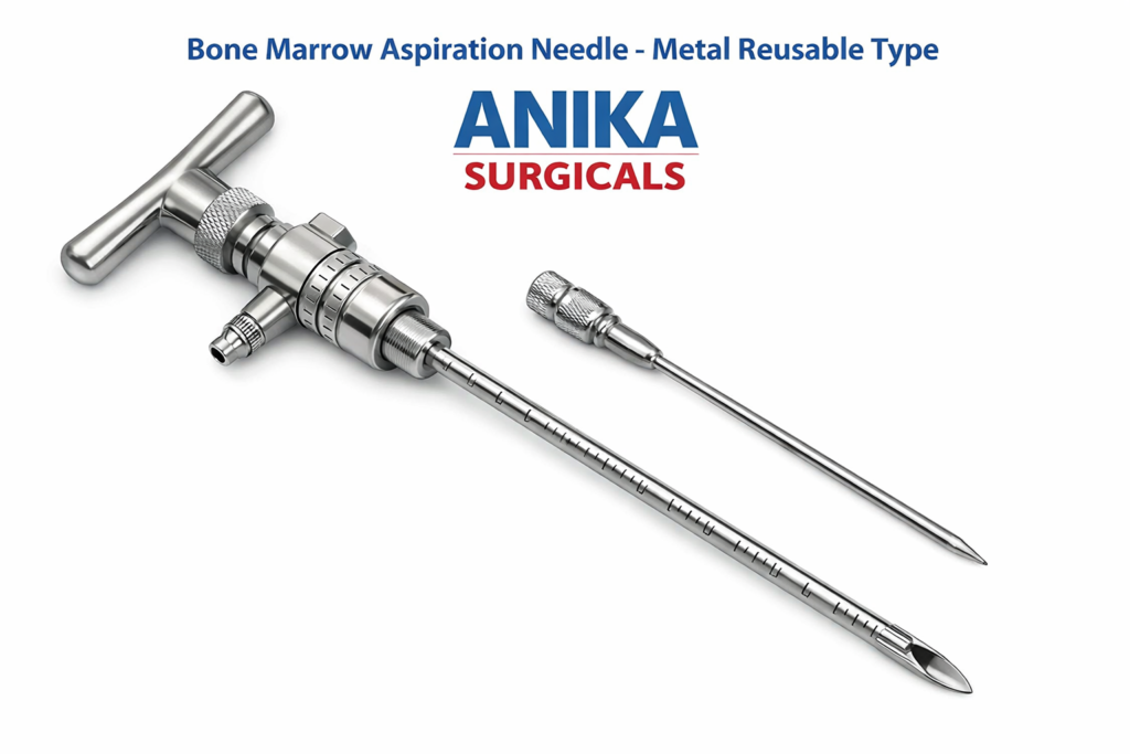 Bone Marrow Aspiration Needle-Metal Reusable Type